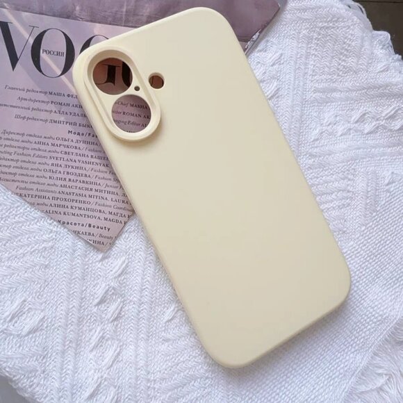 Cream iPhone 16 Case - Picture 2 of 2